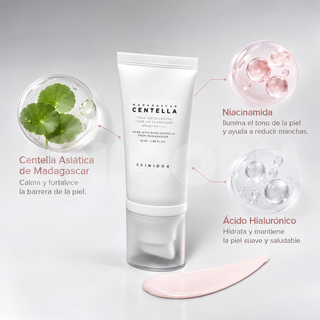 SKIN1004 Protector Solar Madagascar Centella Tone Brightening Tone-Up Sunscreen Iluminador 50 ml