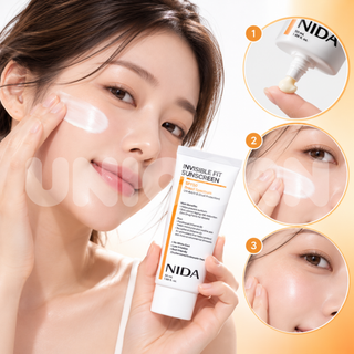 Nida Protector Solar Invisible Fit Sun Cream SPF50+ PA++++ Sin Efecto Blanco 50 ml