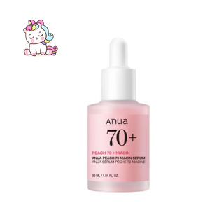 Anua Sérum Peach 70% Niacinamide Serum Iluminador 30 ml