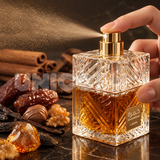 Lattafa Perfume Khamrah Eau de Parfum Unisex Dulce Especiado 100 ml