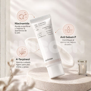 Celimax Protector Solar Oil Control Light Sunscreen Control de Grasa 40 ml