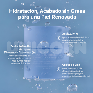 Dr. Althea Bálsamo Limpiador Pore Refresh Grinding Cleansing Balm Limpieza de Poros 50 ml