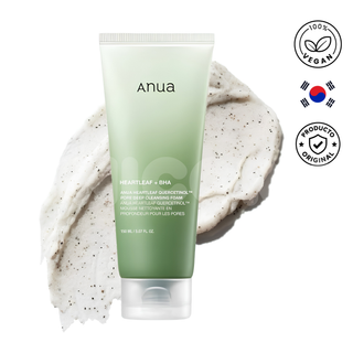 Anua Espuma Limpiadora Heartleaf Quercetinol Pore Deep Cleansing Foam Limpieza de Poros