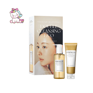 SKIN1004 Set de Doble Limpieza Madagascar Centella Double Cleansing Duo Aceite + Espuma 2 piezas