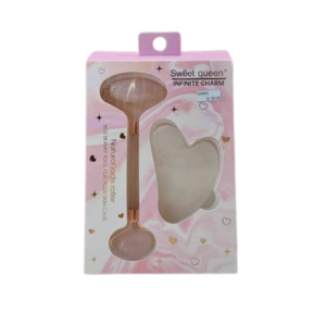 Dúo Guasha + Masajeador Facial para Masaje Relajante 2 piezas