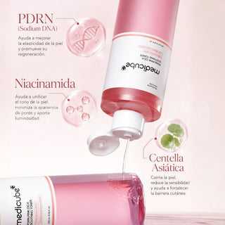 Medicube Tónico PDRN Pink Cica Soothing Toner Calmante con PDRN 150 ml