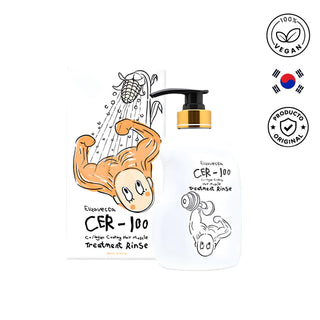Elizavecca Acondicionador CER-100 Collagen Coating Hair Muscle Treatment Rinse con Colágeno 500 ml