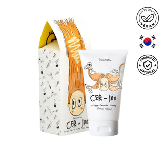 Elizavecca Tratamiento Capilar Milky Piggy Collagen Ceramide Coating Protein Treatment Reparador 100 ml