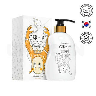 Elizavecca Shampoo CER-100 Collagen Coating Hair Muscle Shampoo con Colágeno 500 ml