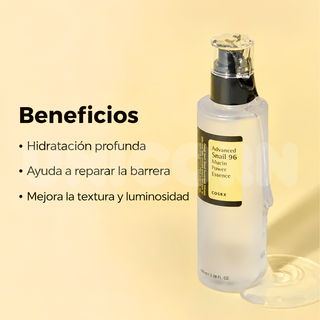 COSRX Esencia Advanced Snail 96 Mucin Power Essence Reparadora con Mucina de Caracol 100 ml