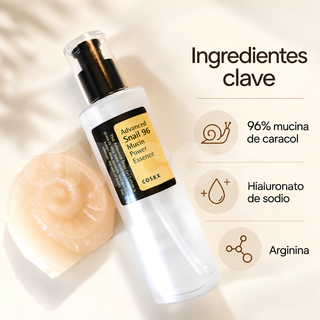 COSRX Esencia Advanced Snail 96 Mucin Power Essence Reparadora con Mucina de Caracol 100 ml