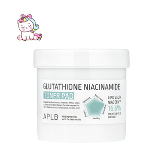 APLB Pads Glutathione Niacinamide Toner Pad Iluminadores 70 pads