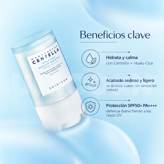 SKIN1004 Protector Solar en Barra Madagascar Centella Hyalu-Cica Silky-Fit Sun Stick Hidratante