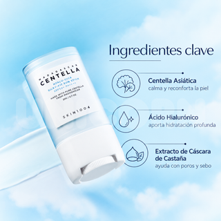 SKIN1004 Protector Solar en Barra Madagascar Centella Hyalu-Cica Silky-Fit Sun Stick Hidratante