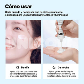 Nida Crema Youthful Moisturizing Cream Hidratante con Niacinamida 100 ml
