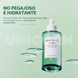 SKIN1004 Ampolla Madagascar Centella Tea-Trica Relief Ampoule Calmante para Acné 100 ml