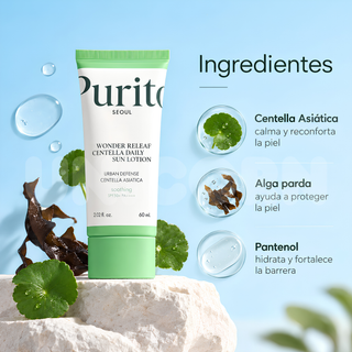 Purito Seoul Protector Solar Wonder Releaf Centella Daily Sun Lotion Calmante 60 ml