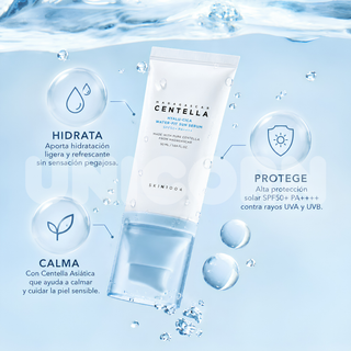 SKIN1004 Protector Solar Madagascar Centella Hyalu-Cica Water-Fit Sun Serum Hidratante 50 ml