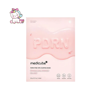 Medicube Mascarilla PDRN Pink Vita Coating Mask Iluminadora con PDRN 1 unidad