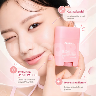Celimax Protector Solar en Barra Oil Control Mattifying Sun Stick Matificante