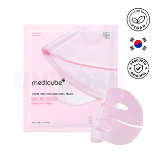 Medicube Mascarilla en Gel PDRN Pink Collagen Gel Mask con Colágeno 28 g