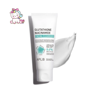 APLB Limpiador Facial Glutathione Niacinamide Facial Cleanser Iluminador 80 ml