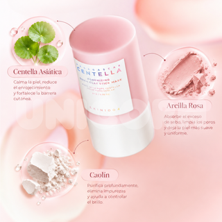 SKIN1004 Mascarilla en Barra Madagascar Centella Poremizing Quick Clay Stick Mask Purificante con Arcilla 27 g