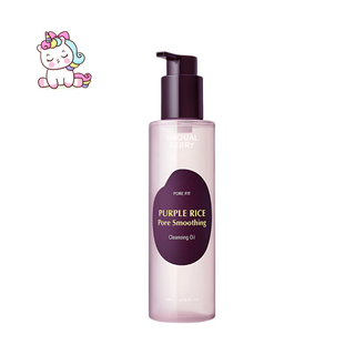 Eqqualberry Aceite Limpiador Purple Rice Pore Smoothing Cleansing Oil Limpieza de Poros 200 ml