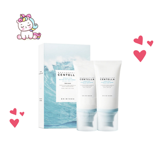 SKIN1004 Protector Solar Madagascar Centella Hyalu-Cica Water-Fit Sun Serum Twin Pack Hidratante 100 ml