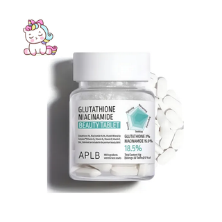 APLB Suplemento en Tabletas Glutathione Niacinamide Tablets con Glutatión 60 tabletas