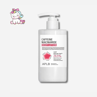 APLB Loción Corporal Caffeine Niacinamide Body Lotion Iluminadora 300 ml