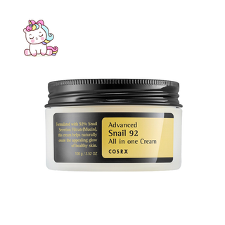 COSRX Crema Advanced Snail 92 All In One Cream Reparadora con Mucina de Caracol 100 ml