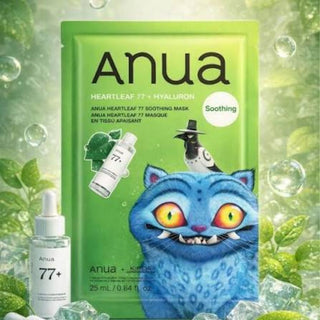 Anua KPop Demon Hunters Heartleaf 77 Soothing Mask 25ml