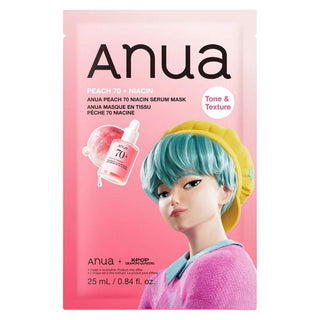 Anua Mascarilla Peach 70 Niacin Serum Kpop Demon Hunters 25ml