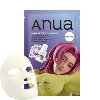 Anua Mascarilla Velo Retinol niacin serum mask kpop 24ml