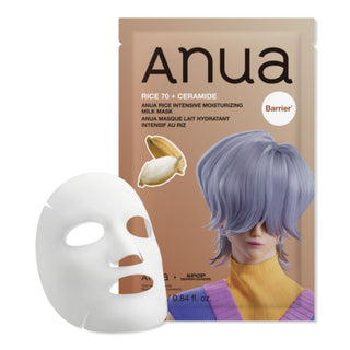 Anua Mascarilla Velo Rice 70  ceramide serum mask kpop 25ml