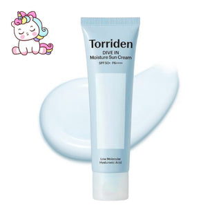 Torriden Protector Solar DIVE-IN Moisture Sun Cream Hidratante con Ácido Hialurónico 50 ml