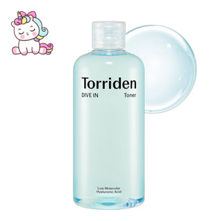 Torriden Tónico DIVE-IN Low Molecular Hyaluronic Acid Toner Hidratante con Ácido Hialurónico