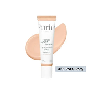 Purito Seoul BB Cream Wonder Releaf Centella Tono 15 Rose Ivory FPS 30 Calmante 30 ml