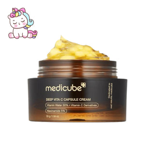 Medicube Crema Deep Vita C Capsule Cream Iluminadora con Vitamina C 50 ml