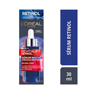L'Oréal Paris Sérum de Noche Revitalift Pure Retinol Night Serum Antiedad 30 ml